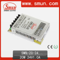 20W 24V Ultra Thin Plastic Case AC DC Power Supply